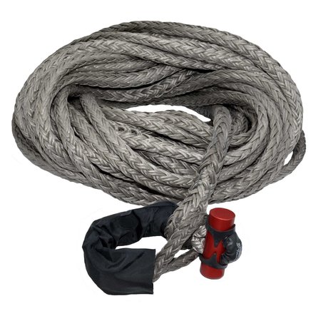 LOCKJAW 5/8 in. x 100 ft. 16,933 lbs. WLL. LockJaw Synthetic Winch Line Extension w/Integrated Shackle 21-0625100